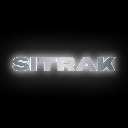 Светодиодные буквы-логотип для SITRAK C7H (700х90мм)