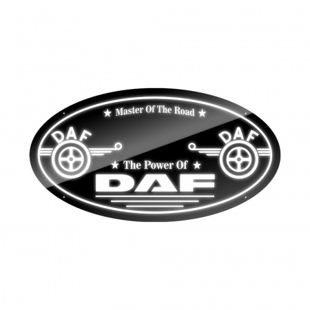 Панель на спальник 75*40 Овал (24v) (DAF белый)