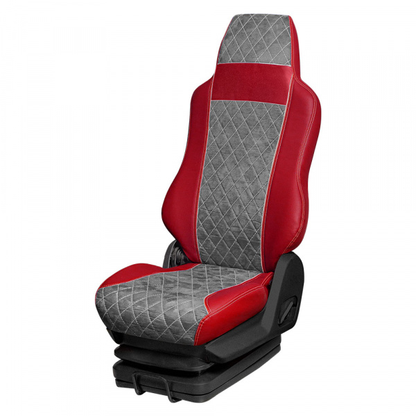 171 Чехлы Премиум Mercedes-Benz MP4 (Китай) от 2024 (2 ремня) 2 выс.сид, 4 подлокотника