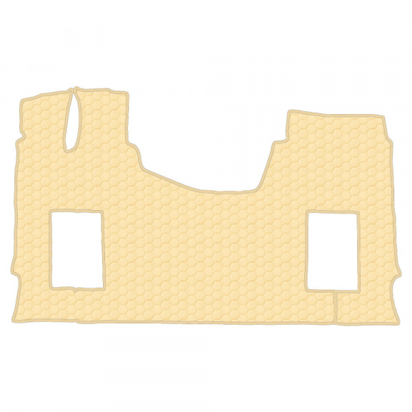 15.2 Коврики стёганные JAC K7 (490) (АТ, 2 пневм. ровный пол) от 2023г