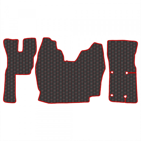 2.7 Коврики стёганные VOLVO FMX с 2011г. (АТ) 410