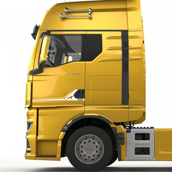 Накладки из нержавеющей стали на ручки дверей MAN (от 2021г.в) NKN-221