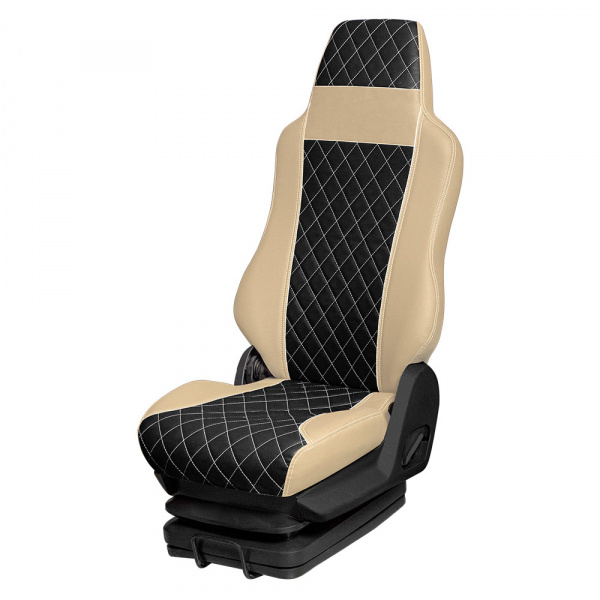 53 Чехлы Премиум RENAULT PREMIUM 2012г.  (1 ремень) 2 выс.сид.