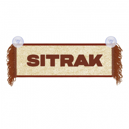 Прямоугольный двухсторонний вымпел (30х10см)