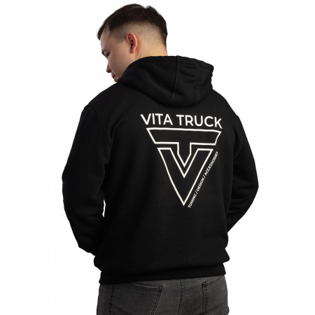 Фирменное худи VITA TRUCK (р.58, черное)