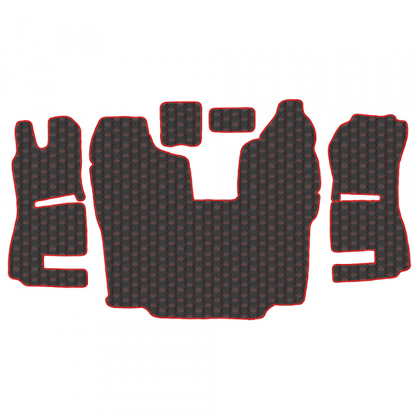 3.5 Коврики стёганные SCANIA 5 ser. R (АТ, 2 пневм) от 2013г