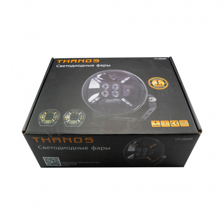 Фара светодиодная Vita-Truck THANOS (круглая, 7 дюймов) 60W