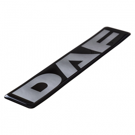 Объемная наклейка VT DAF (200х40мм, черная)