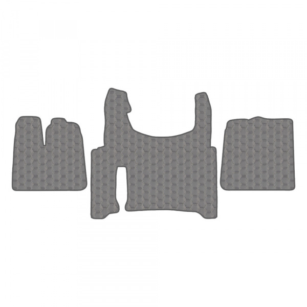 4.18 Коврики стёганные MAN TGX от 2021г. (АТ, 2 полки, холод., консоль) 