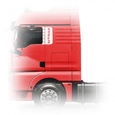 Накладки из нержавеющей стали на фальшокна №2 Sitrak C7H NKN-225