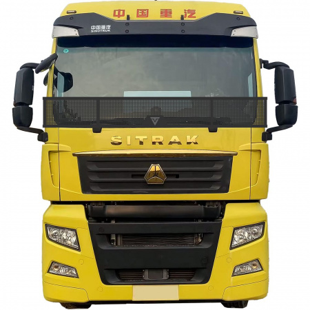 Защита лобового стекла для Sitrak C7H (металл, прямые углы)