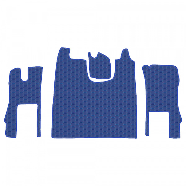 3.14 Коврики стёганные Scania 6 ser. R  (АТ, 1 пневм., 1 табуретка) 