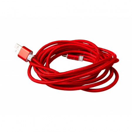 USB Кабель 088 3м, плетеный 