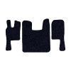 67-Коврики ворсовые SCANIA 124 (после 2010г) -(ABTC 3 коврика. АТ) (Карлайт (Синий) кант Черный)
