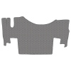 6.8 Коврики стёганные RENAULT GAMA T от 2014  (ровный пол, пассажирское сиденье пневмо)  (Премиум Серый)