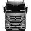 Автомобильный сувенирный номер DAF XF480
