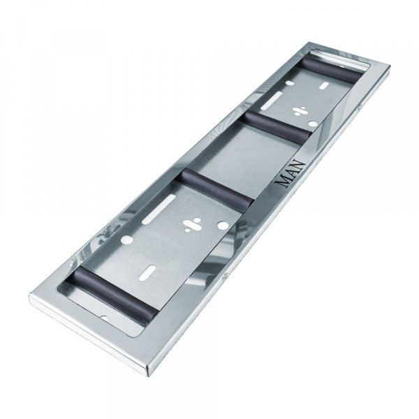 Рамка номерного знака MAN (нерж. сталь)