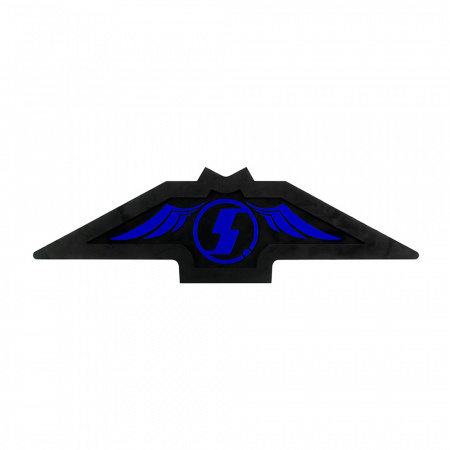 Панель на спальник 1000*300 SHACMAN (замша) "летучая мышь" (24v)