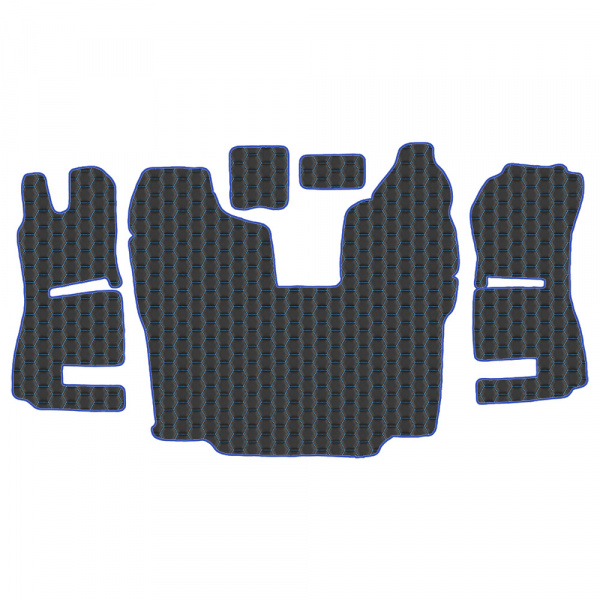 3.5 Коврики стёганные SCANIA 5 ser. R (АТ, 2 пневм) от 2013г