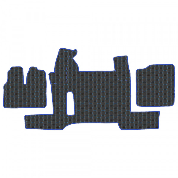 4.12 Коврики стёганные MAN TGX от 2017г.в. (АТ, 2 полки, холодильник)