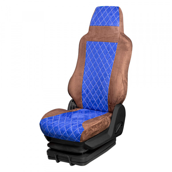 170 Чехлы Стандарт FOTON AUMAN от 2024 (2 ремня) 2 выс.сид, 1 вод. подл., пневм+таб.