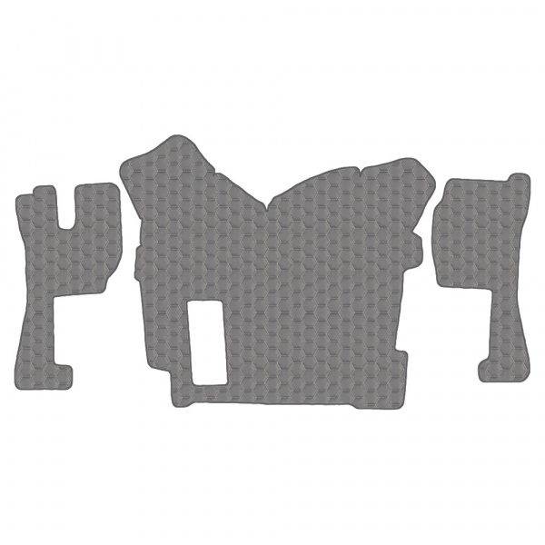 2.2 Коврики стёганные VOLVO FH 2 2002-2008г.в. (АТ+ ящик)