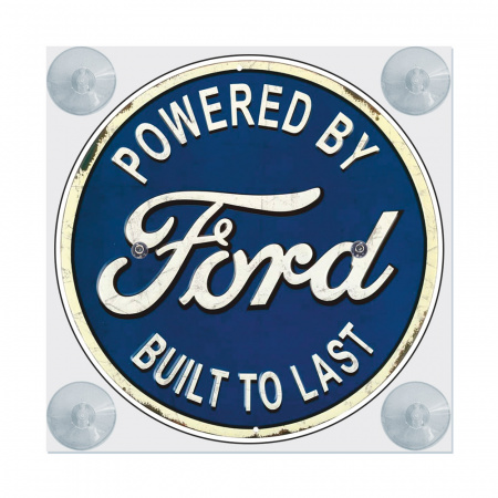 Табличка светодиодная "Лайт-бокс" мини на лобовое стекло (№24 POWERED BY FORD)