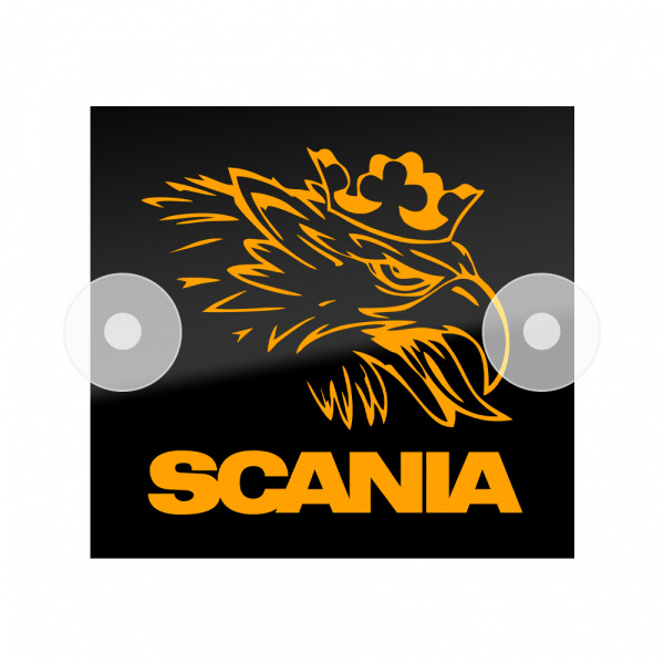 Табличка светодиодная 14x15 (желтая) на лобовое стекло (12v)