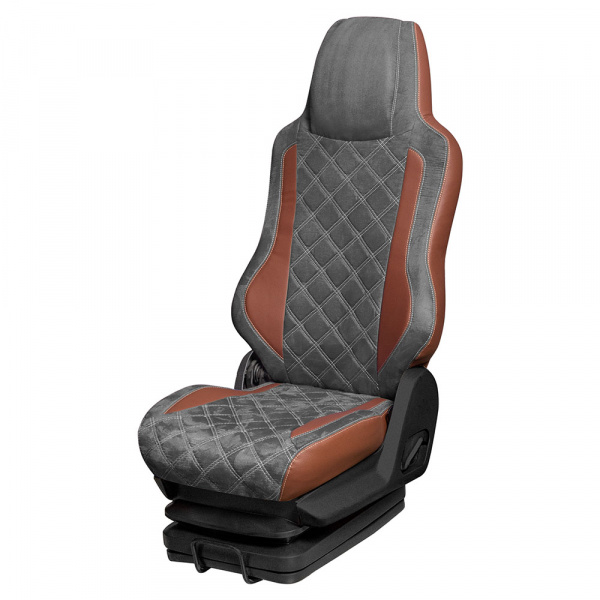 171a Чехлы Люкс Mercedes-Benz MP4 (Китай) от 2024 (2 ремня) 2 выс.сид., пневмо+таб., 4 подл.