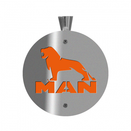 Фонарь под зеркало MAN (LED, нерж., комп. 2 шт)