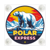 Табличка светодиодная "Лайт-бокс" (люкс) мини на лобовое стекло (№138 POLAR EXPRESS-2)