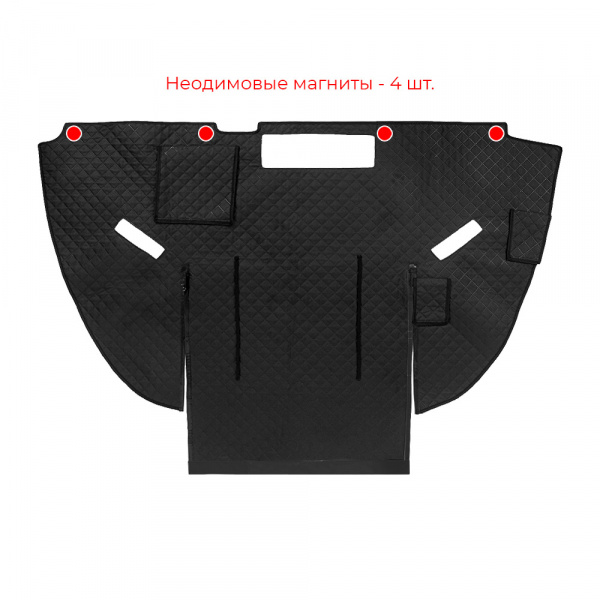 Утеплитель радиатора Mercedes MP3 (ровный пол)