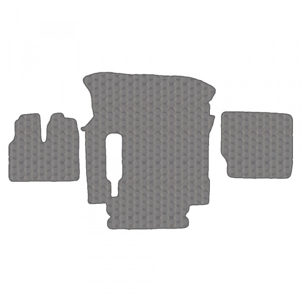 4.10 Коврики стёганные MAN TGX от 2017г.в. (МТ, 1 полка, без холодильника) 