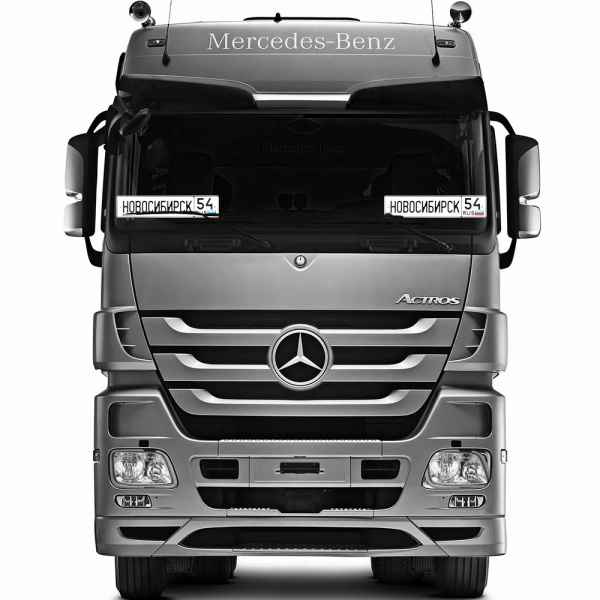 Автомобильный сувенирный номер НОВОСИБИРСК 54