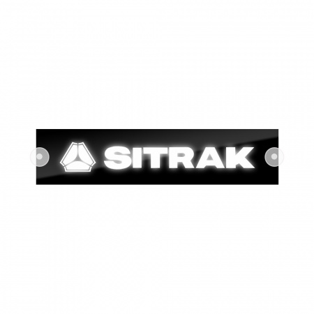 Табличка светодиодная 10*50 Лобовое (12v) (SITRAK белая)