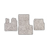 37-Коврики ворсовые MAN TGS -(АВС 3 коврика. МТ) (Фортуна (Серый) кант Серый)