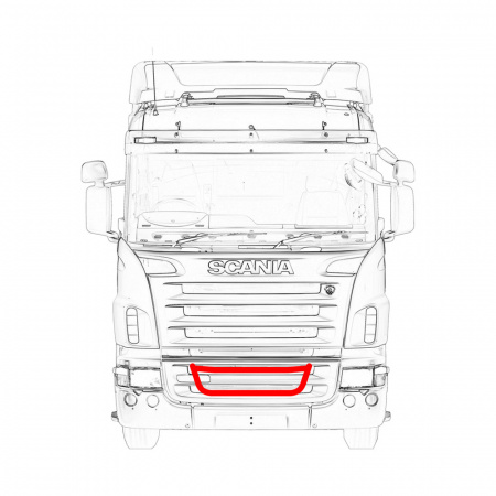 Кенгурятник составной для SCANIA 5 серии S007