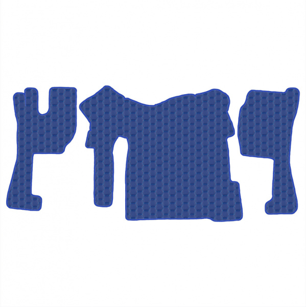 2.1 Коврики стёганные VOLVO FH 2 от 2002 до 2008 (МТ) 