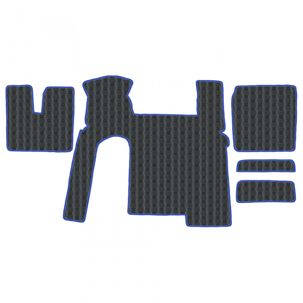 4.6 Коврики стёганные MAN TGX от 2007г.в. (МТ, 2 полки, холодильник)