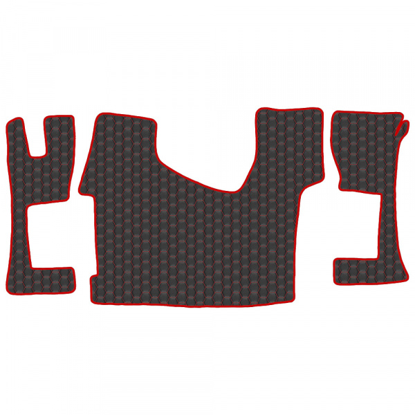 5.6 Коврики стёганные MERCEDES ACTROS MP-IV 2011г. >   (узкая кабина с туннелем (шахтой) 