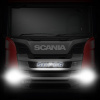 Светодиодная надпись "SUPER" для грузовиков SCANIA (450х65мм)
