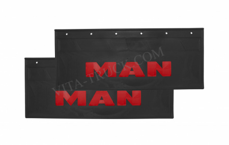 Брызговики Черные Люкс 67*27 MAN