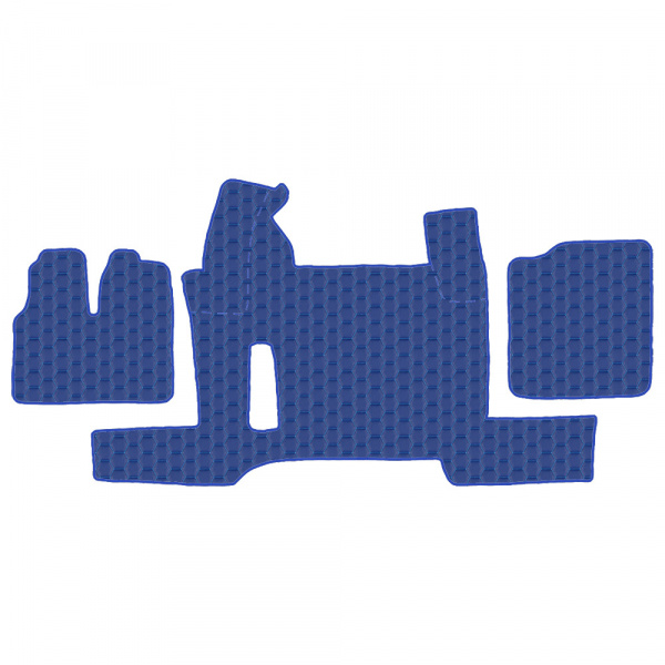 4.12 Коврики стёганные MAN TGX от 2017г.в. (АТ, 2 полки, холодильник)