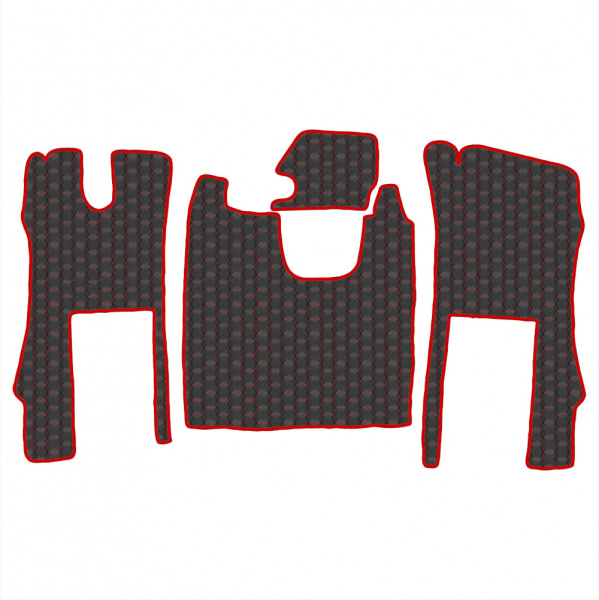 3.21 Коврики стёганные Scania 6 ser. R  (АТ, 2 пневм) 