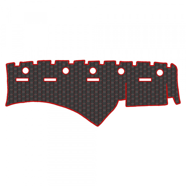 Стеганная накладка на приборную панель SCANIA 124L от 2009 г. № 05