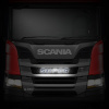 Светодиодная надпись "SUPER" для грузовиков SCANIA (450х65мм)