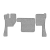 11-Коврики ворсовые VOLVO FH до 2009г -(ABTC 3 коврика. АТ) (UPP-8 (Серый) кант Серый)