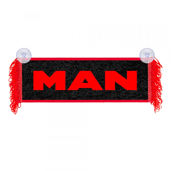 Прямоугольный двухсторонний вымпел (30х10см)