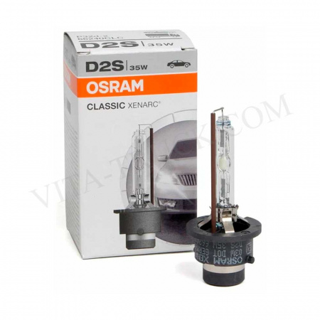 Ксеноновая лампа OSRAM 66240CLC D2S 85V-35W (P32d-2) 4200K Xenarc Classic 66240CLC