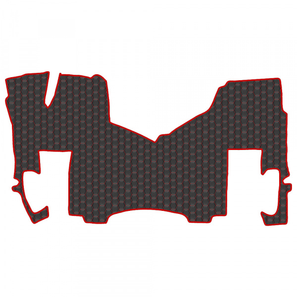 6.7 Коврики стёганные RENAULT GAMA T от 2014 (АТ с тун., пасс место пневмо)